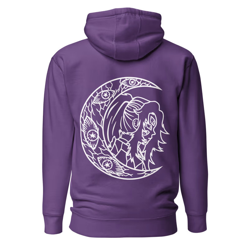 Kokushibo Upper Moon One Hoodie, Black, view 6