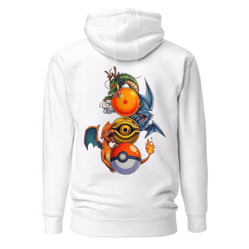 Legendary Dragons Trio Crossover Hoodie
