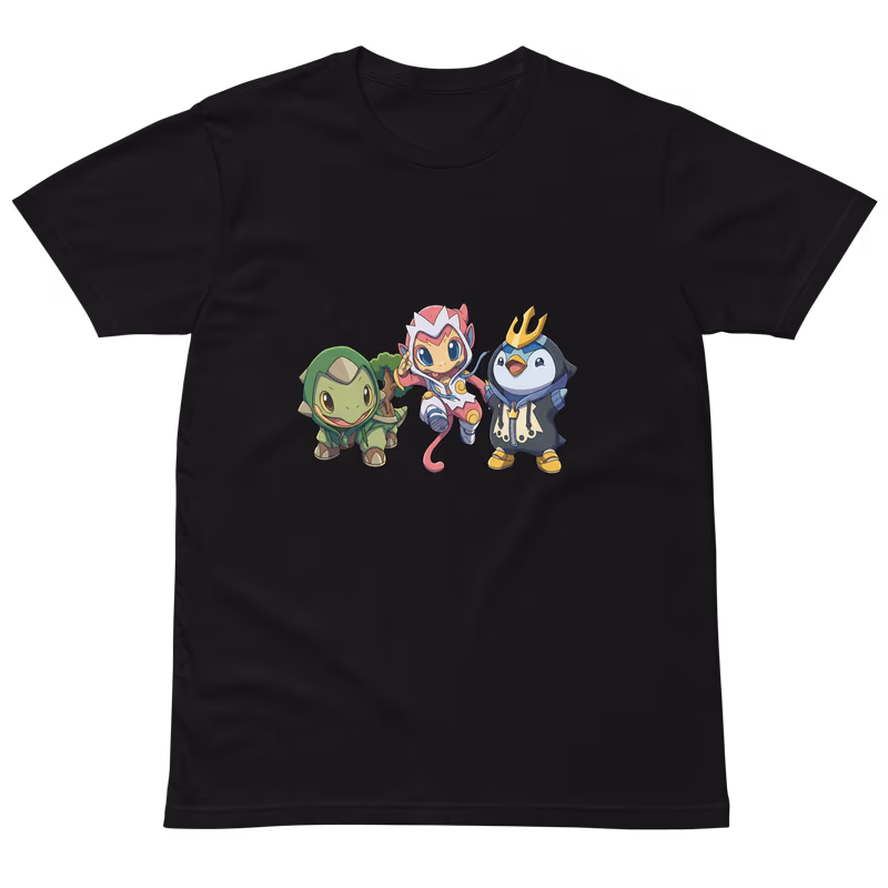 Pokemon Sinnoh Starters Graphic T-Shirt