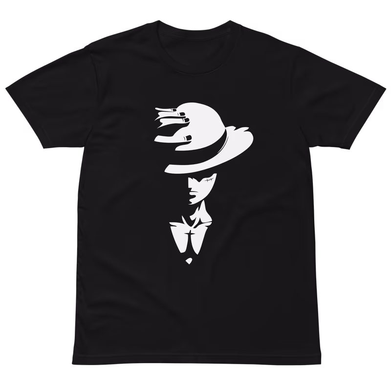 Luffy Silhouette One Piece T-Shirt
