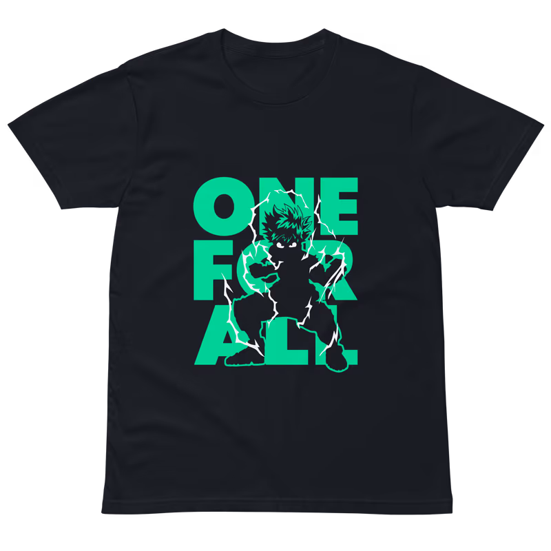 Deku One For All My Hero Academia Tee
