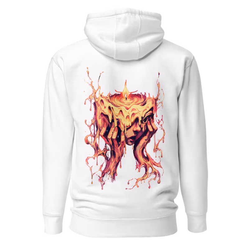 Wax Lady Hunter x Hunter Graphic Hoodie, Black, view 5
