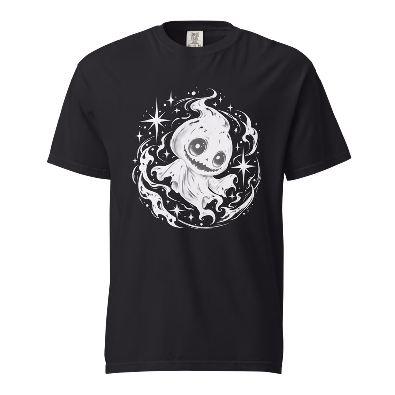 Void Chibi Tee, Black, front print, front
