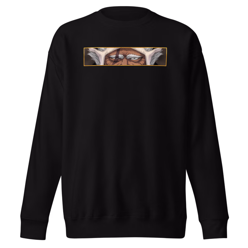 Baraggan Louisenbairn Espada Segundo Sweatshirt, Black, face front + resurreccion back, front