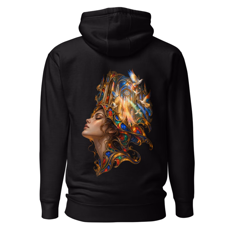 Cathedral Mind, Black, back