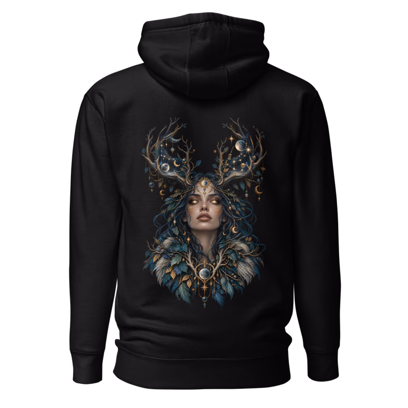 Antler Oracle, Black, back