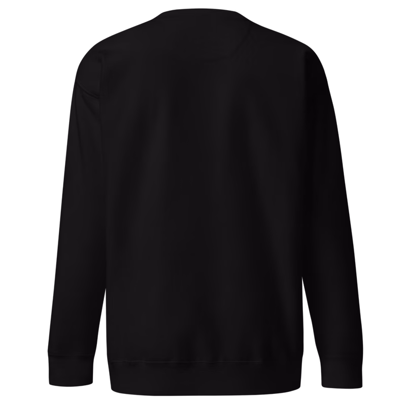 One More Episode Sweatshirt, Black, front print, back